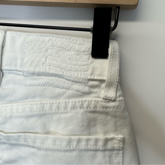 REVICE Denim Women's True Love Checkmate Jeans White Black Denim Size 25 - Picture 10 of 13